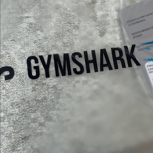 Gymshark fleur texture leggings washed khaki small - Picture 9 of 9